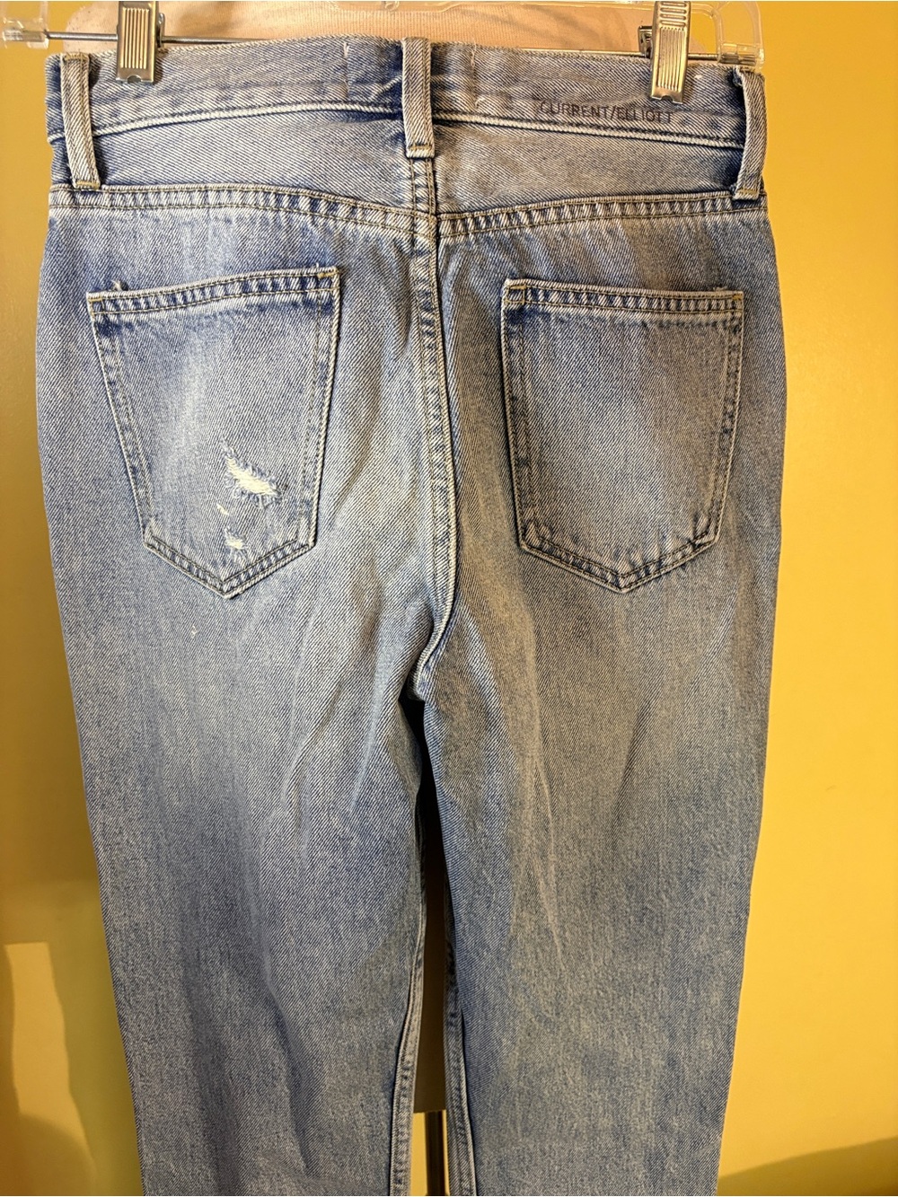 Current/Elliott Light Blue Women’s Boyfriend Jeans - Picture 7 of 9